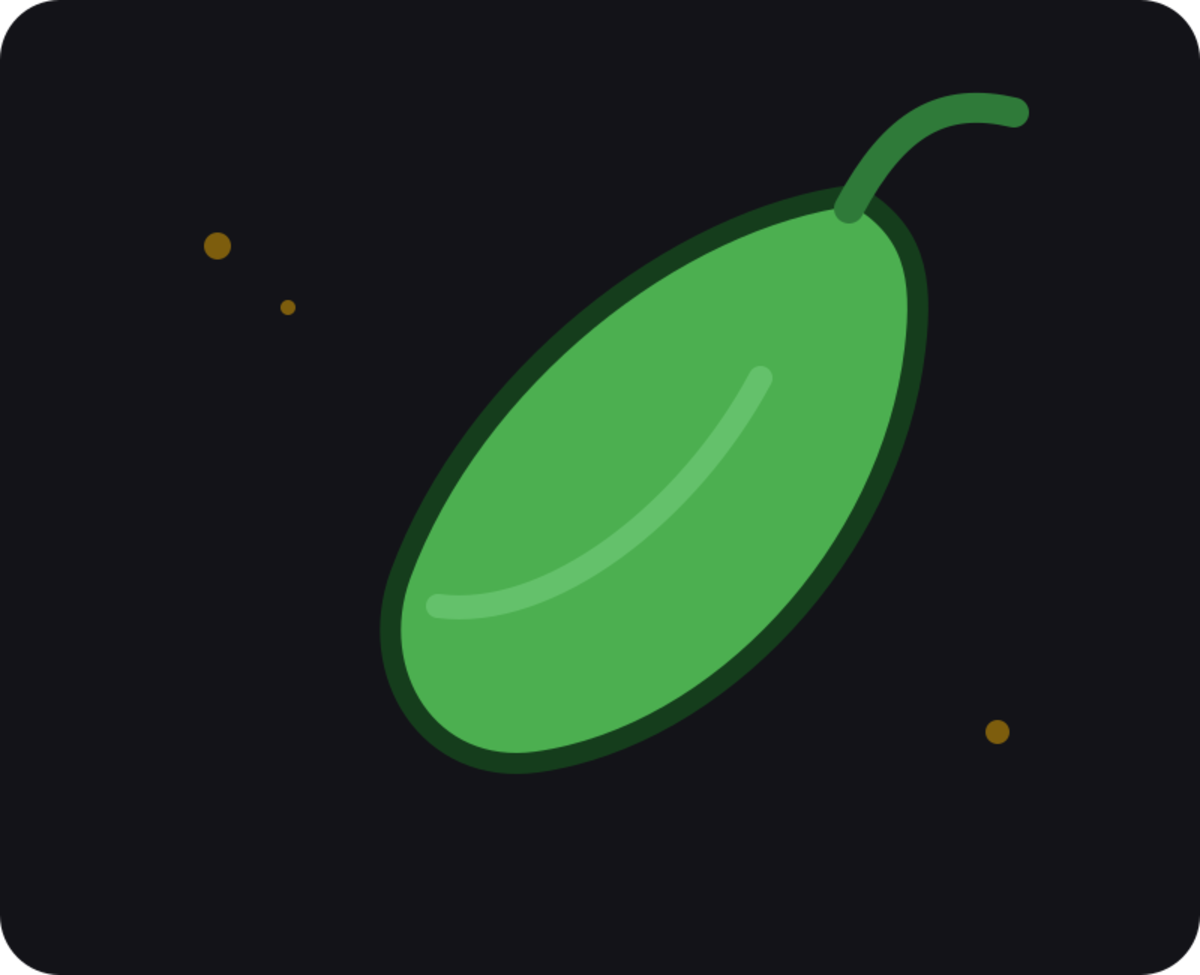 Green chilli illustration inspired by the classic vada pav sidekick